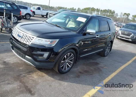 2016 Ford Explorer Platinum из США, поврежденный, VIN 1FM5K8HT8GGB58290